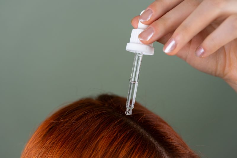 How to use rosemary oil for hair growth scalp application dropper