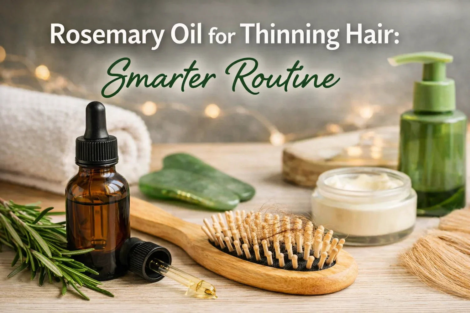 Rosemary Oil for Thinning Hair: Smarter Routine