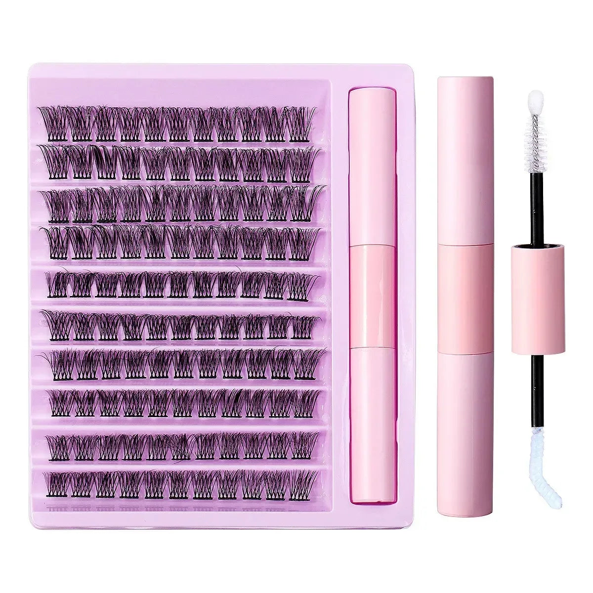Natural Single Cluster False Eyelash Set with Large Capacity - NOORWA