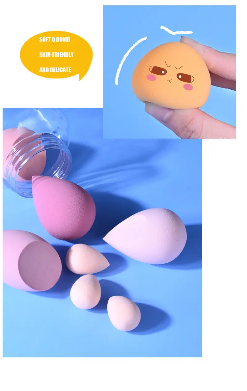 Flawless Makeup Sponge Set: Radiant Results, Easy Routine
