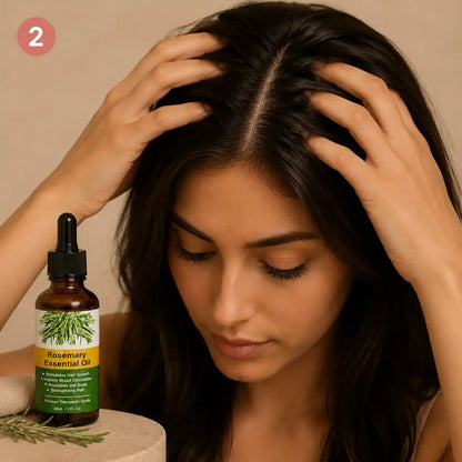 NOORWA rosemary oil hair loss treatment before after