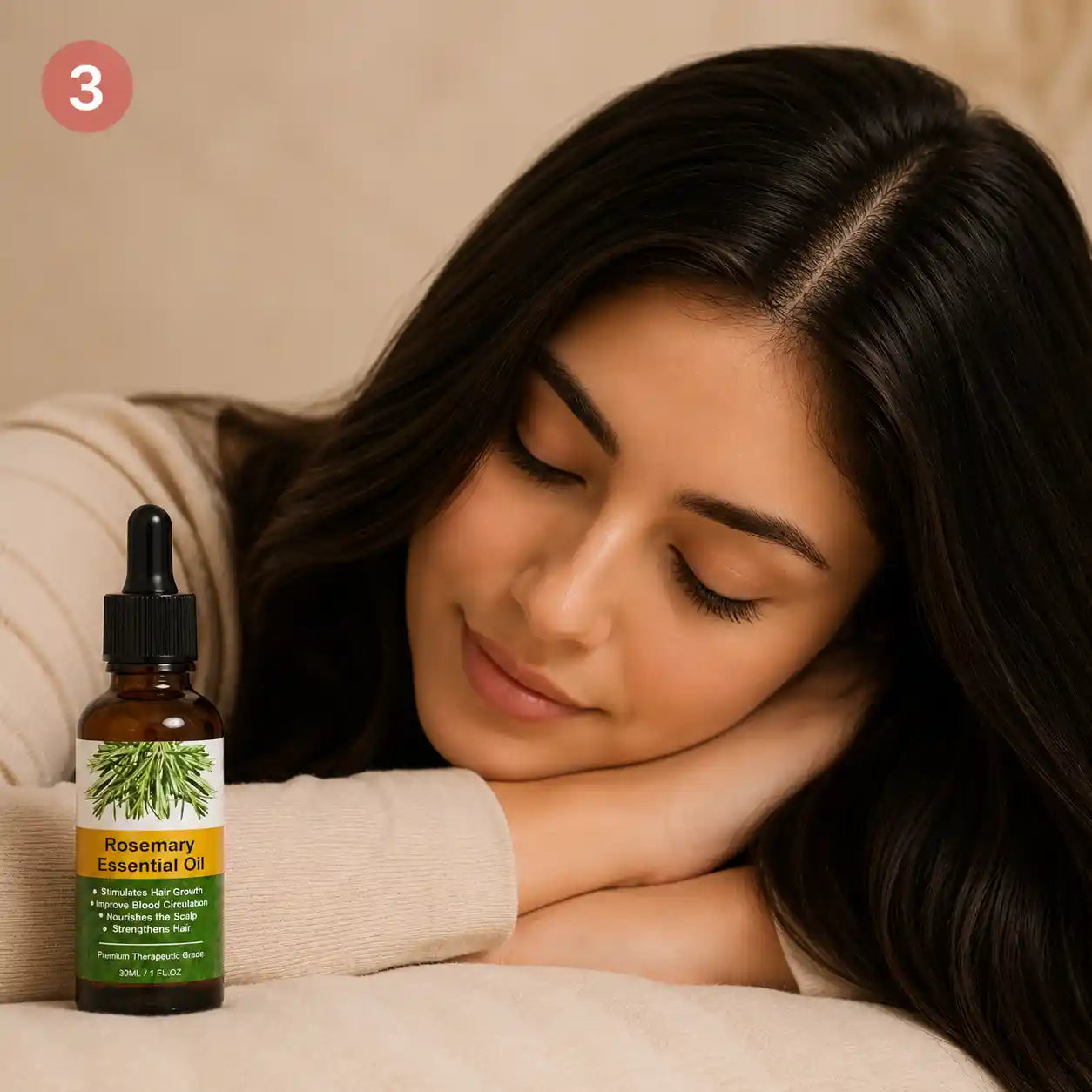 NOORWA rosemary oil DHT blocking scalp serum