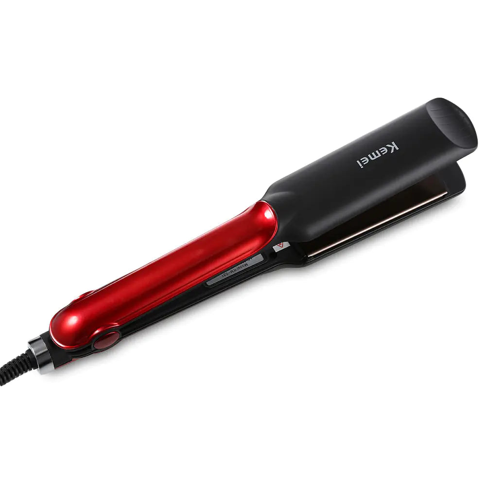 Wet and Dry Hair Straightener & Curling Iron - 2-in-1 Styling Tool with 30 Temperature Settings