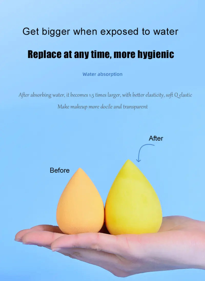 Flawless Makeup Sponge Set: Radiant Results, Easy Routine