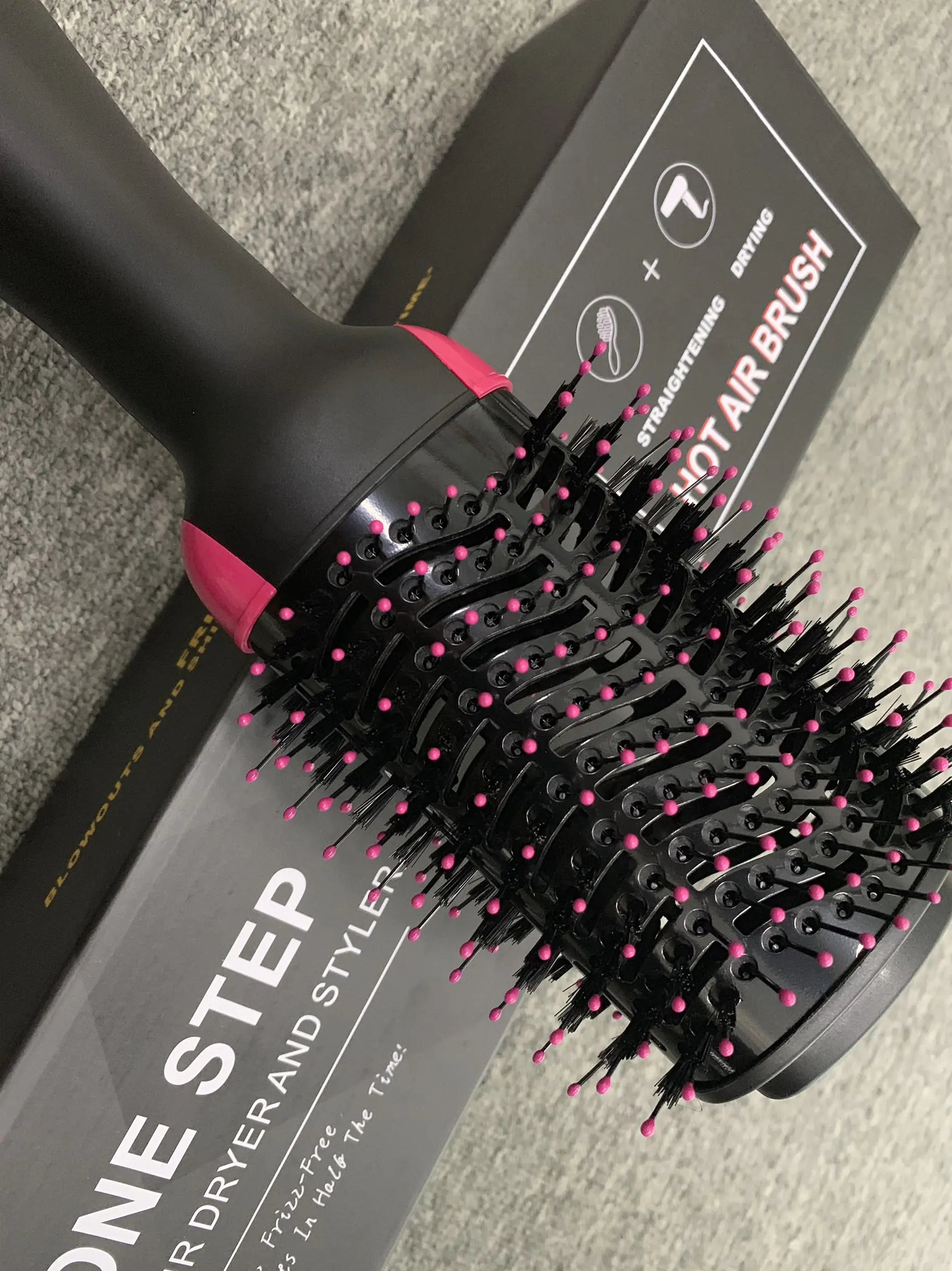 Curling Hair Dryer, Ionic Straightener, Infrared Hot Comb