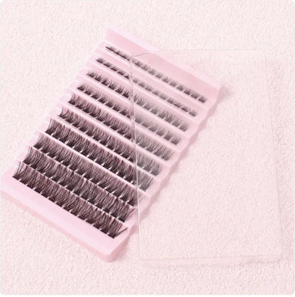 Natural Single Cluster False Eyelash Set with Large Capacity - NOORWA