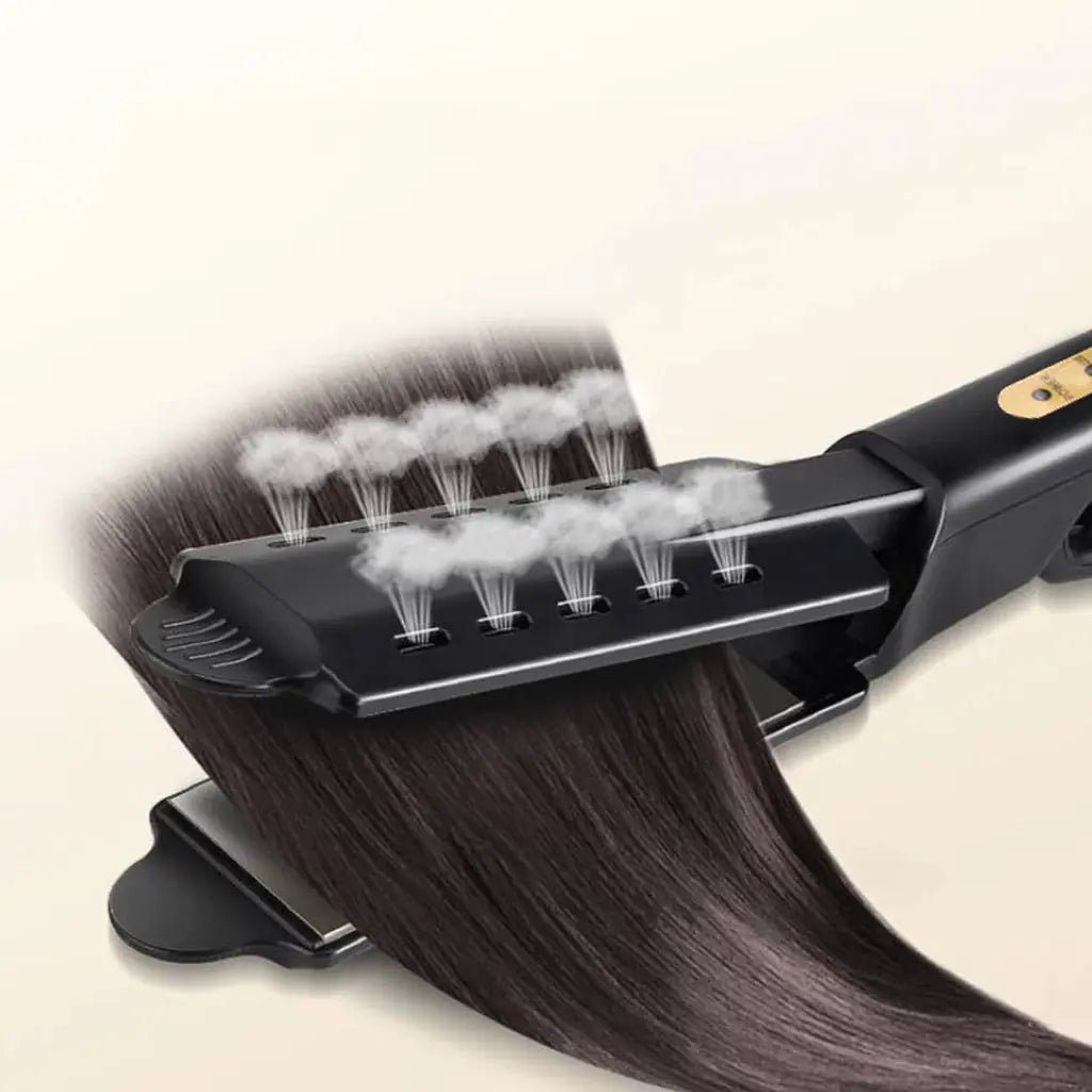 4-Temperature Setting Hair Straightener and Iron