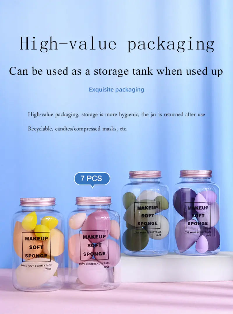 Flawless Makeup Sponge Set: Radiant Results, Easy Routine