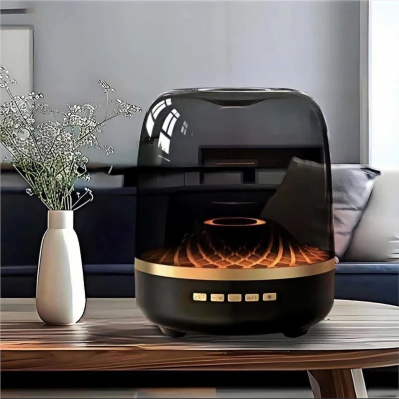 revamp your desk with the glass bluetooth subwoofer -  variant product image showing design, use, or packaging