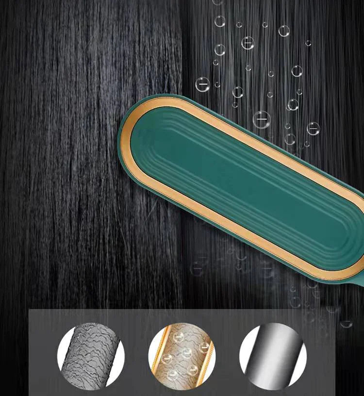 2-in-1 Hair Straightener & Curling Iron by NOORWA | Ceramic Frizz Control Tool