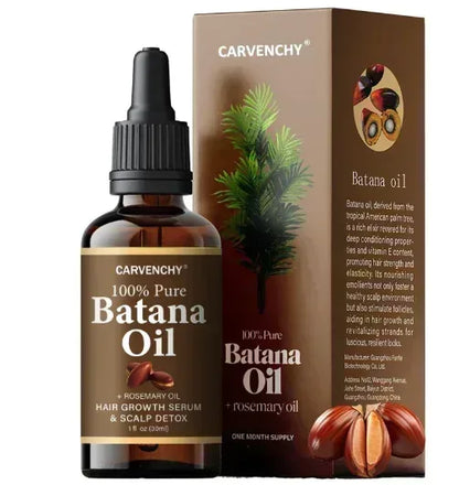 Batana Oil with Rosemary Hair Growth Serum (1 Bottle) - www.noorwa.com