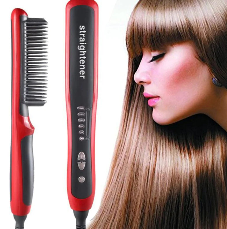 Hair Straightener and Styling Comb Tool