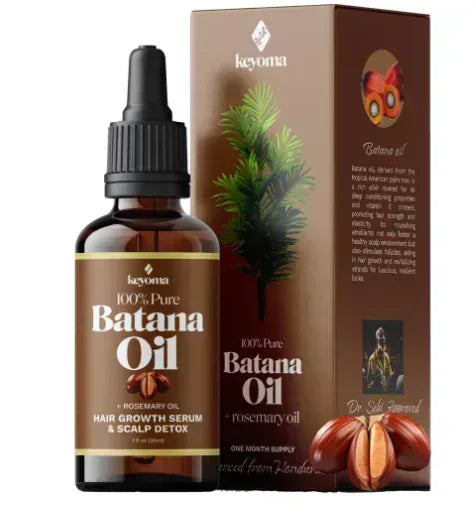 Batana Oil with Rosemary Hair Growth Serum (1 Bottle) - www.noorwa.com