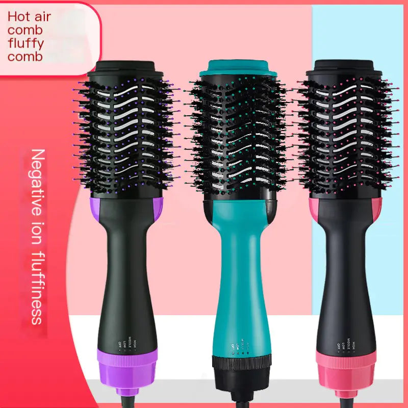 Curling Hair Dryer, Ionic Straightener, Infrared Hot Comb