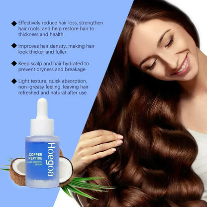Copper Peptide Hair Growth Serum - www.noorwa.com