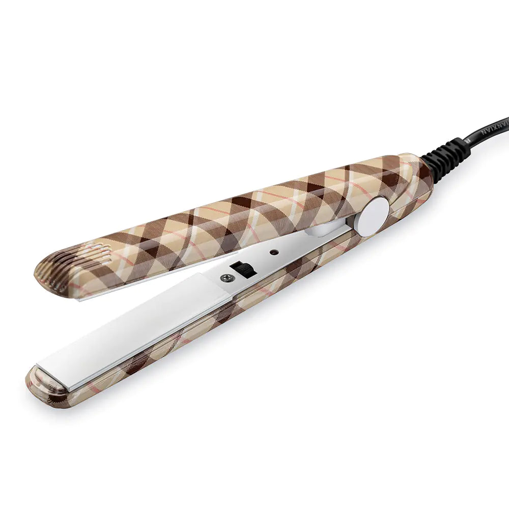 Mini Portable Hair Straightener and Curler Device